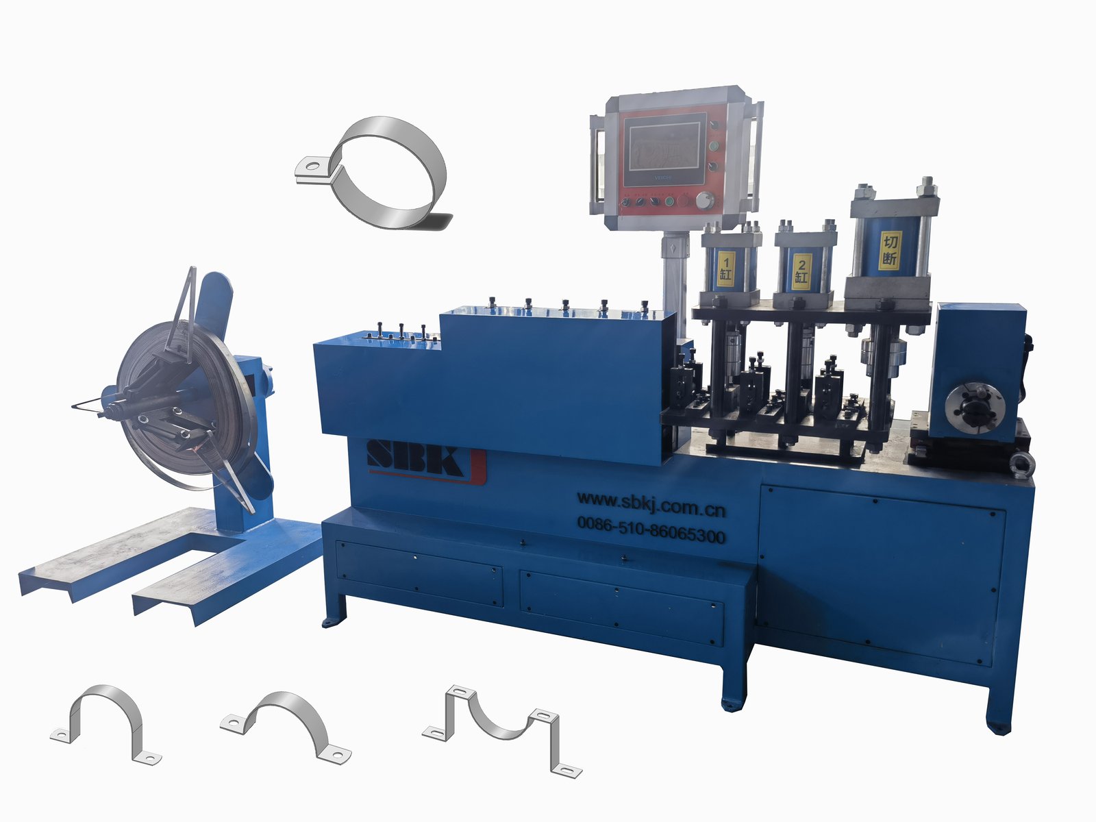 Auto Metal Sheet Hoop Machine — SBKJ HVAC ductwork machinery