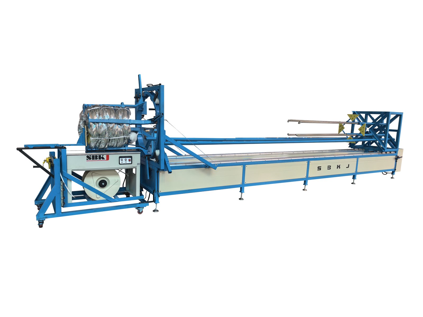 Flexible Duct Shrinking Machine — SBKJ HVAC ductwork machinery